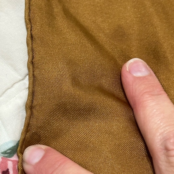 Hermes Bridle Equestrian Brown Vintage 31x30 Silk Scarf - Picture 2 of 7